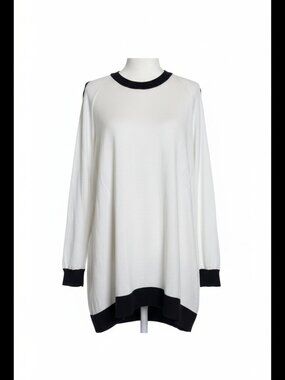 Planet by Lauren G Colorblock Sweater- One Size